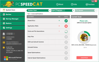 PC SpeedCAT screenshot