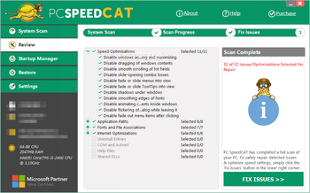 PC SpeedCAT screenshot 2