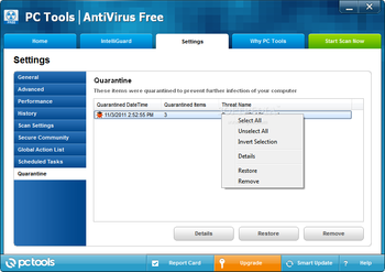 PC Tools AntiVirus Free screenshot 14