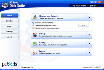 PC Tools Disk Suite screenshot