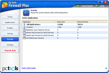 PC Tools Firewall Plus screenshot 6