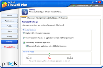 PC Tools Firewall Plus screenshot 7