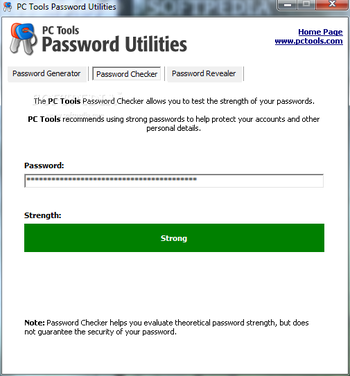 PC Tools Password Utilities screenshot 3