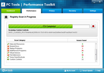 PC Tools Performance Toolkit screenshot 3