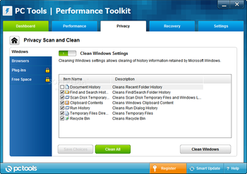 PC Tools Performance Toolkit screenshot 10