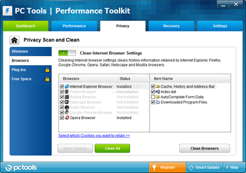 PC Tools Performance Toolkit screenshot 11