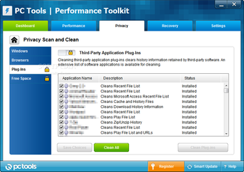 PC Tools Performance Toolkit screenshot 12