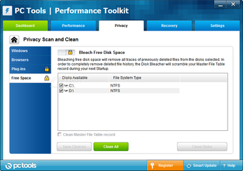 PC Tools Performance Toolkit screenshot 13