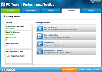 PC Tools Performance Toolkit screenshot 14