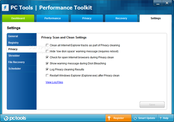 PC Tools Performance Toolkit screenshot 21