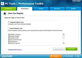 PC Tools Performance Toolkit screenshot 4