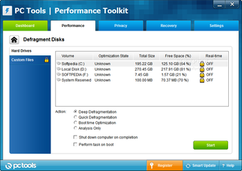 PC Tools Performance Toolkit screenshot 6
