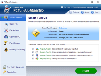 PC TuneUp Maestro screenshot