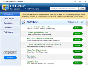 PC TuneUp Maestro screenshot 18