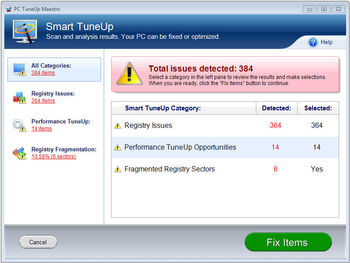 PC TuneUp Maestro screenshot