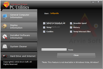 PC Utilities screenshot 4