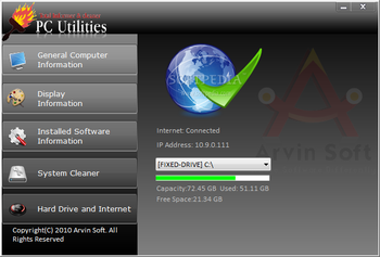 PC Utilities screenshot 5