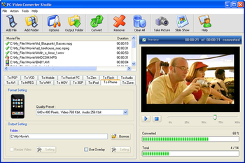 PC Video Converter Studio screenshot