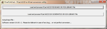 PCadToKiCad screenshot