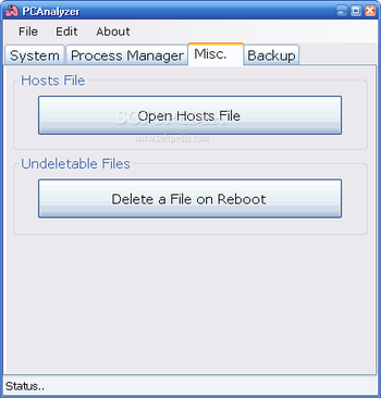 PCAnalyzer screenshot 2