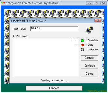 pcAnywhere Remote Control screenshot