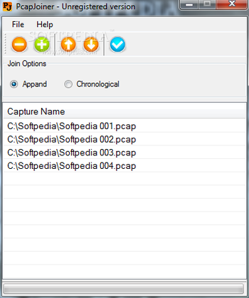PcapJoiner screenshot