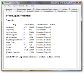 PCAT screenshot 5