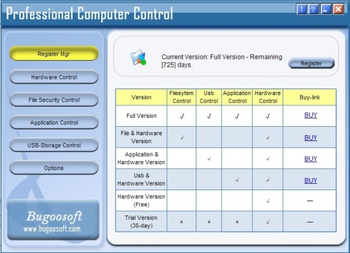 PCCtrl  screenshot