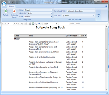 PCDJ Song Book Maker screenshot 6