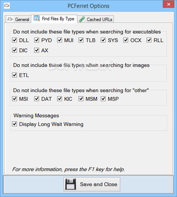 PCFerret screenshot 13