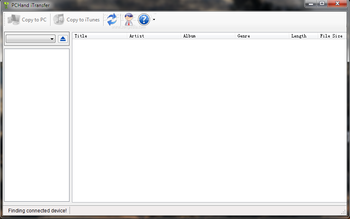PCHand iTransfer screenshot