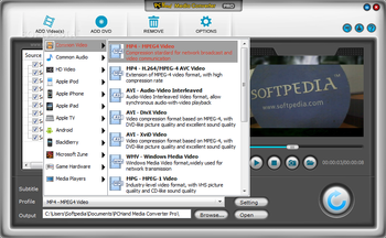 PCHand Media Converter Pro screenshot 2