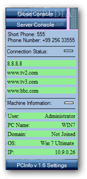 PCInfo screenshot