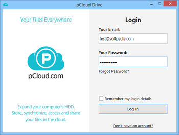 pCloud Drive screenshot