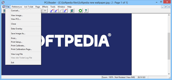PCLReader screenshot 2