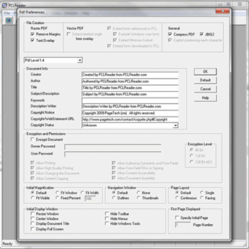 PCLReader  screenshot