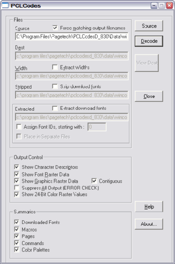 PCLWorks  screenshot