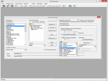 PCLWorks  screenshot 2