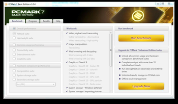 PCMark 7 Basic Edition screenshot 2