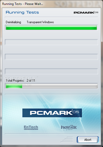 PCMark05 Basic screenshot 2