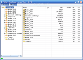 PCMesh Data Recovery and Wipe screenshot 2