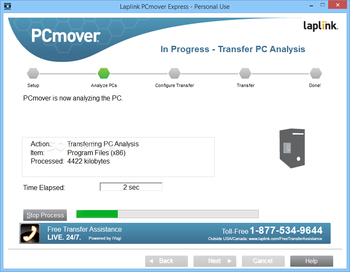 PCmover Express (formerly PCmover Free) screenshot 5