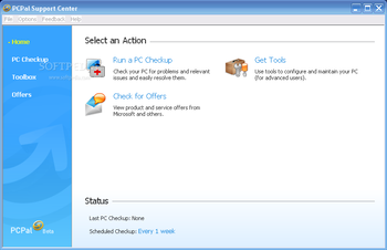 PCPal screenshot