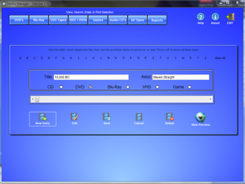 PCS Media Manager screenshot