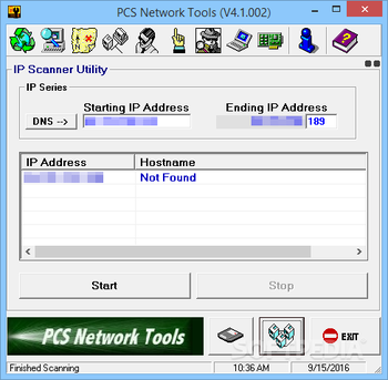 PCS Network Tools screenshot 2