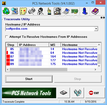 PCS Network Tools screenshot 3