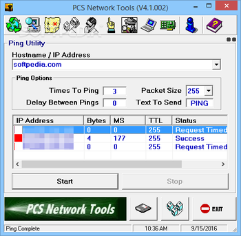 PCS Network Tools screenshot 4
