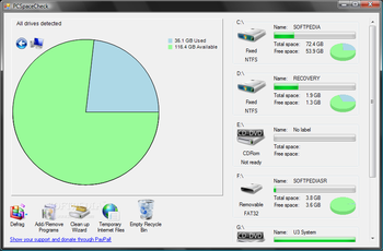 PCSpaceCheck screenshot