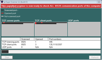 pcSuper Scanner screenshot