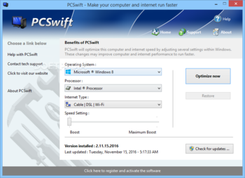 PCSwift screenshot